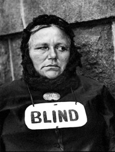 Blind Woman, 1916 