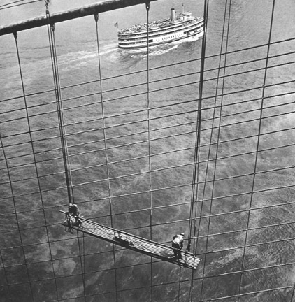 Brooklyn Bridge, 1946 ©Arthur Leipzig